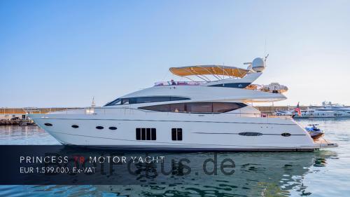 Princess 78 Motor Yacht  technische daten 